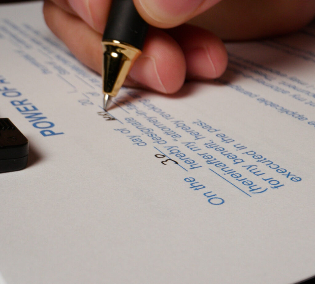 Power of Attorney