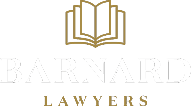 Barnard Lawyers logo white